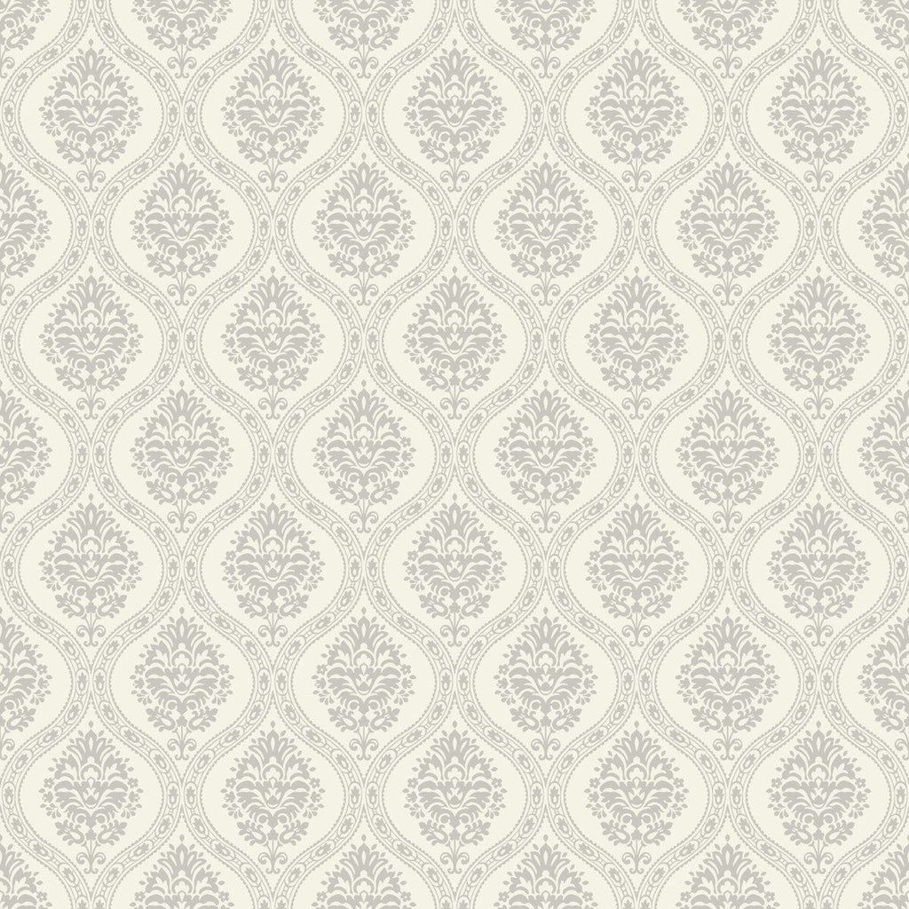 Kravet Design - W3900-21 Grey | Kravet Design | Damask Resource Library | Damask Wallcovering Print