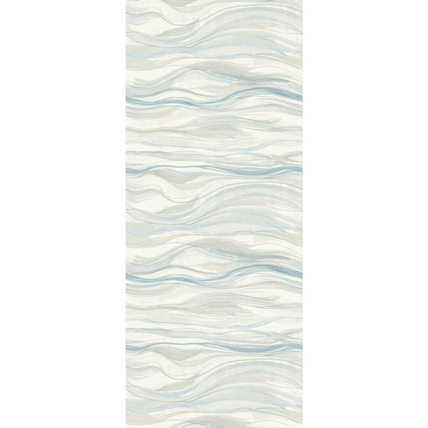 Kravet Design - W3903-15 Blue Commercial Wallcovering | Kravet