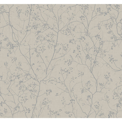 Kravet Design - W3905-11 Grey Wallcovering | Kravet