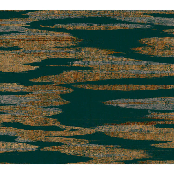 Kravet Design - W3906-35 Teal Wallcovering | Kravet