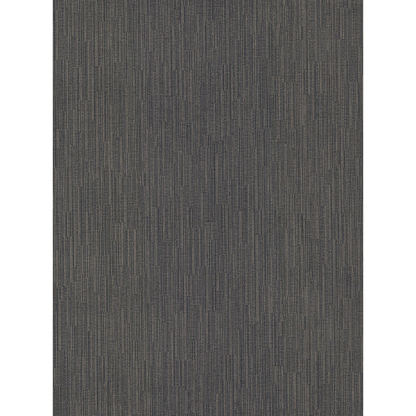 W3908-8 Black | Kravet Design | Ronald Redding Traveler |Modern Metallic Wallcovering Print