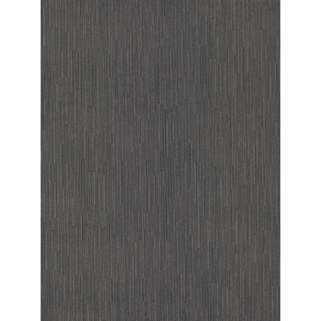 Kravet Design - W3908-8 Black | Kravet Design | Ronald Redding Traveler |Modern Metallic Wallcovering Print