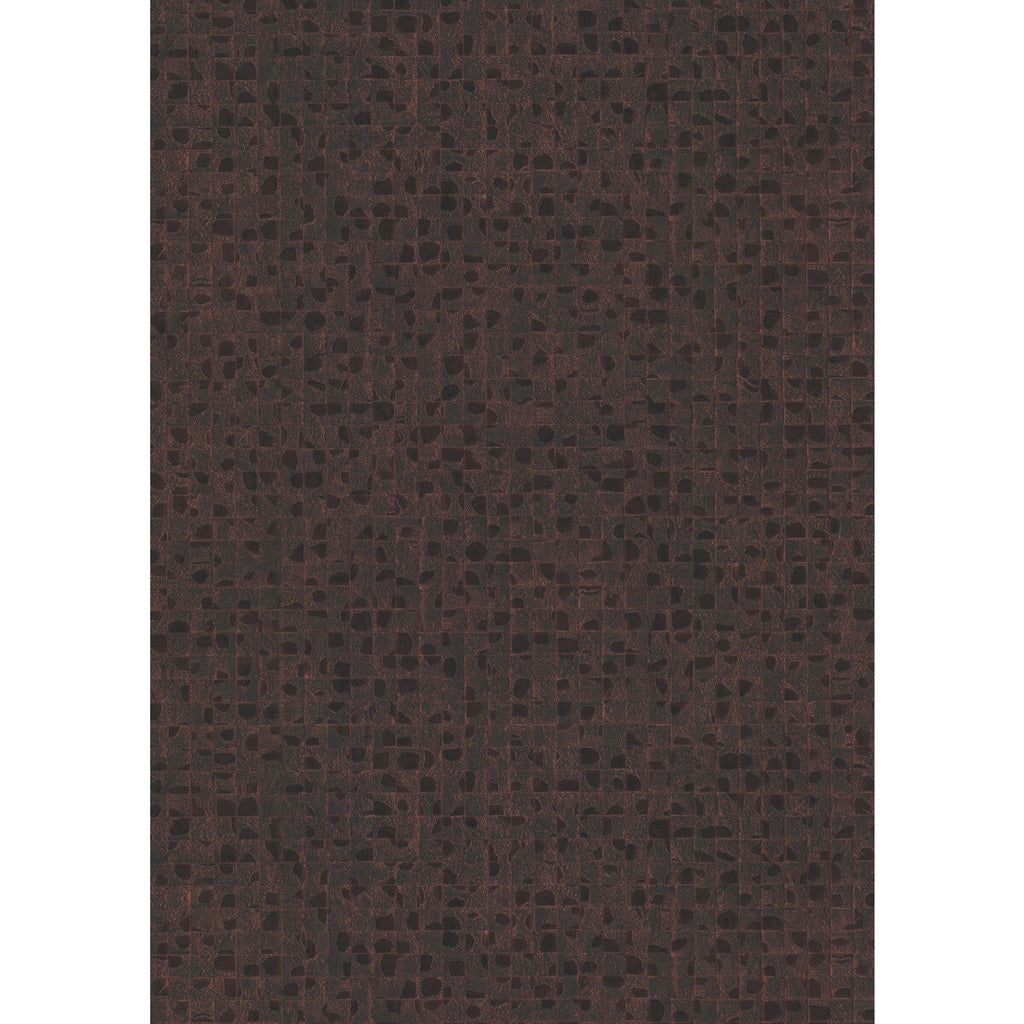 Kravet Design - W3910-6 Brown | Kravet Design | Ronald Redding Traveler |Geometric Animal Skins Wallcovering Print