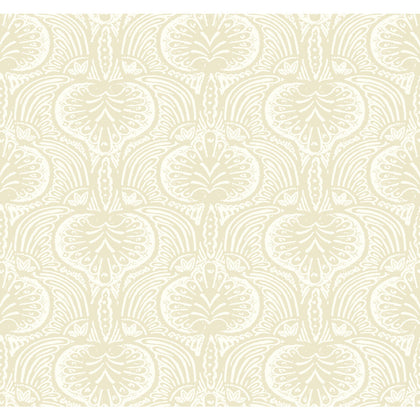 Kravet Design - Cream Wallcovering | Kravet