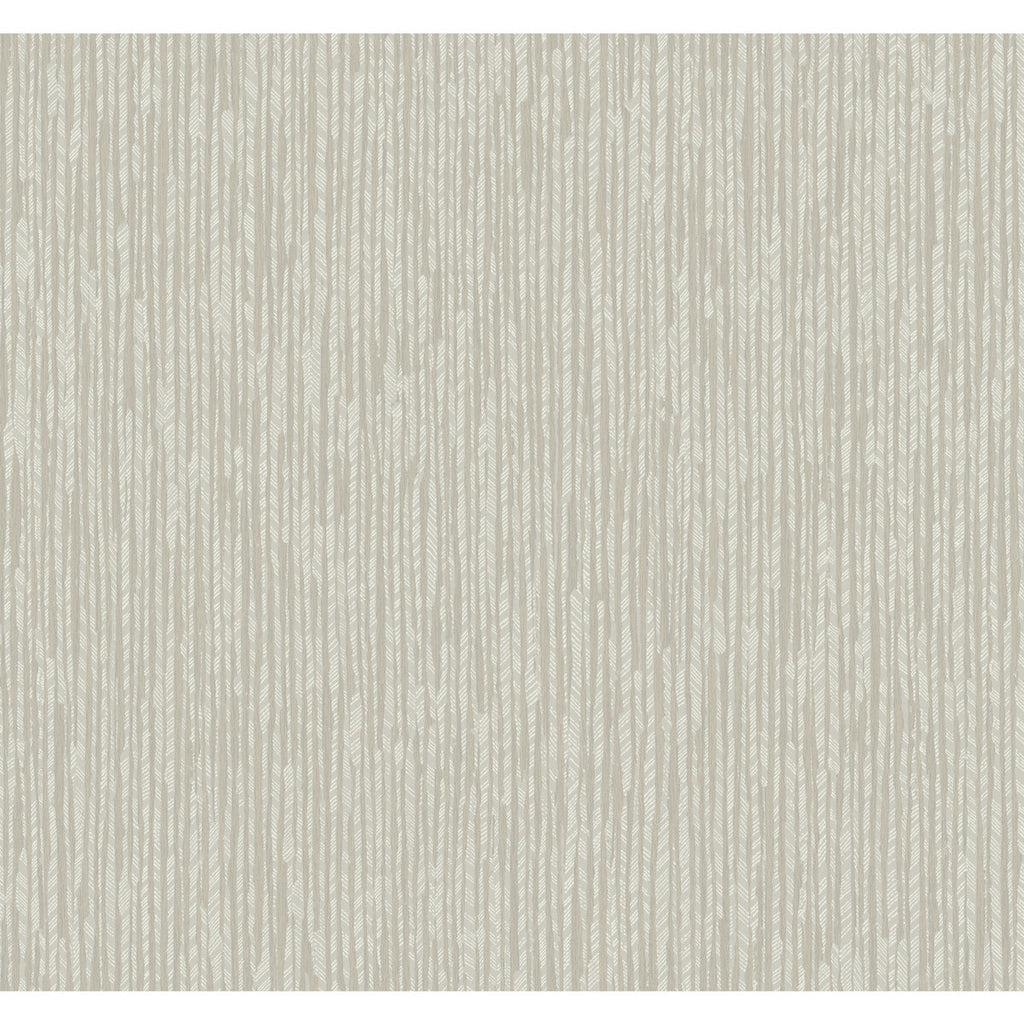 Kravet Design - W3914-106 Beige | Kravet Design | Ronald Redding Traveler |Herringbone/Tweed Stripes Wallcovering Print
