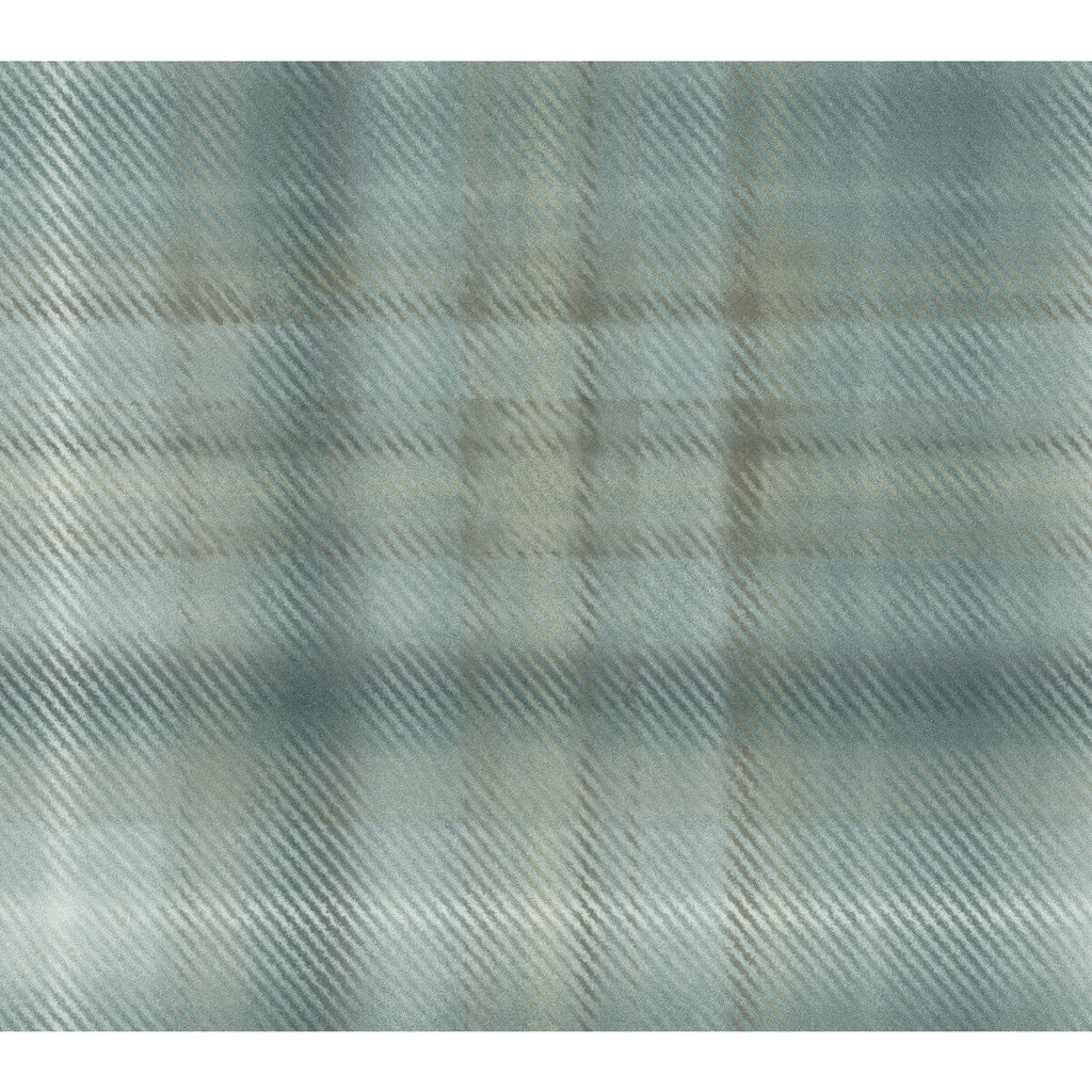 Kravet Design - W3916-35 Green | Kravet Design | Ronald Redding Traveler |Plaid / Check Wallcovering Print