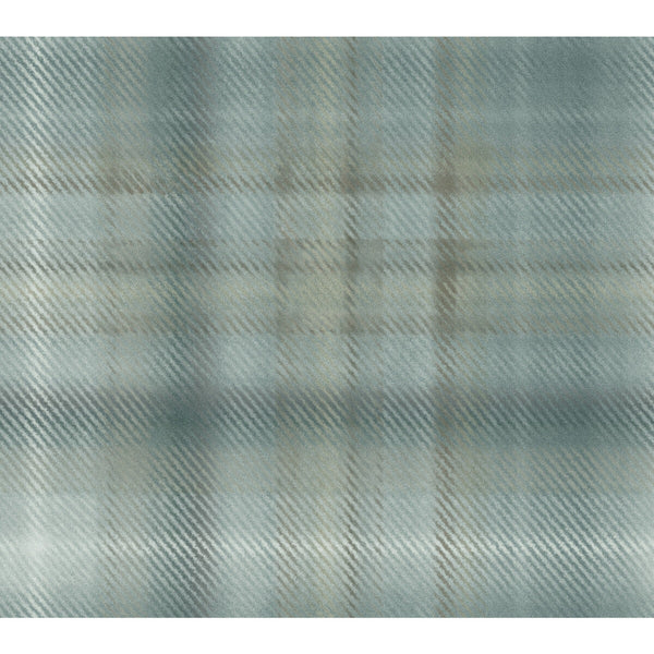 Kravet Design - W3916-35 Green | Kravet Design | Ronald Redding Traveler |Plaid / Check Wallcovering Print