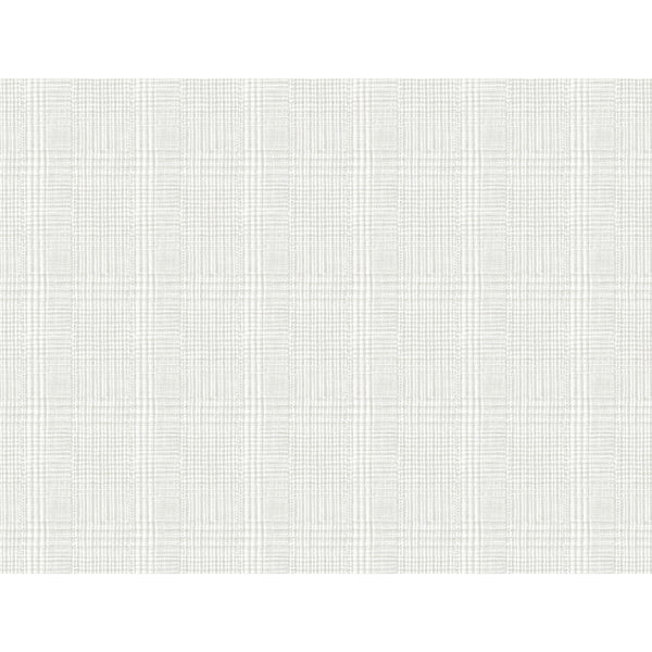 Kravet Design - W3918-11 Grey | Kravet Design | Ronald Redding Traveler |Plaid / Check Wallcovering Print