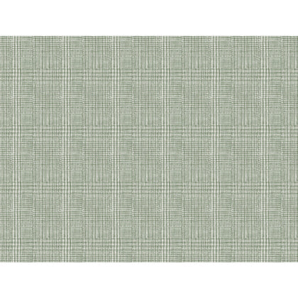 W3918-3 Green | Kravet Design | Ronald Redding Traveler |Plaid / Check Wallcovering Print