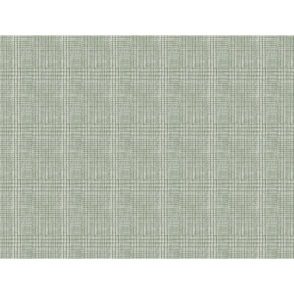 Kravet Design - W3918-3 Green | Kravet Design | Ronald Redding Traveler |Plaid / Check Wallcovering Print