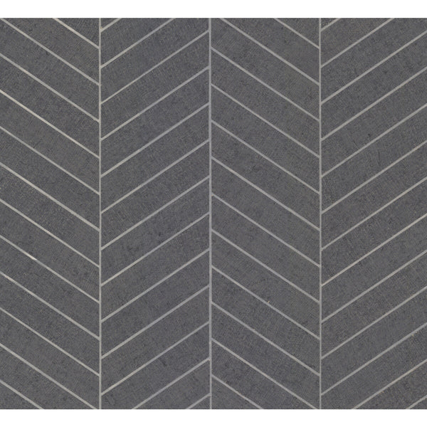 Kravet Design - W3921-21 Charcoal | Kravet Design | Ronald Redding Traveler |Geometric Metallic Wallcovering Grasscloth