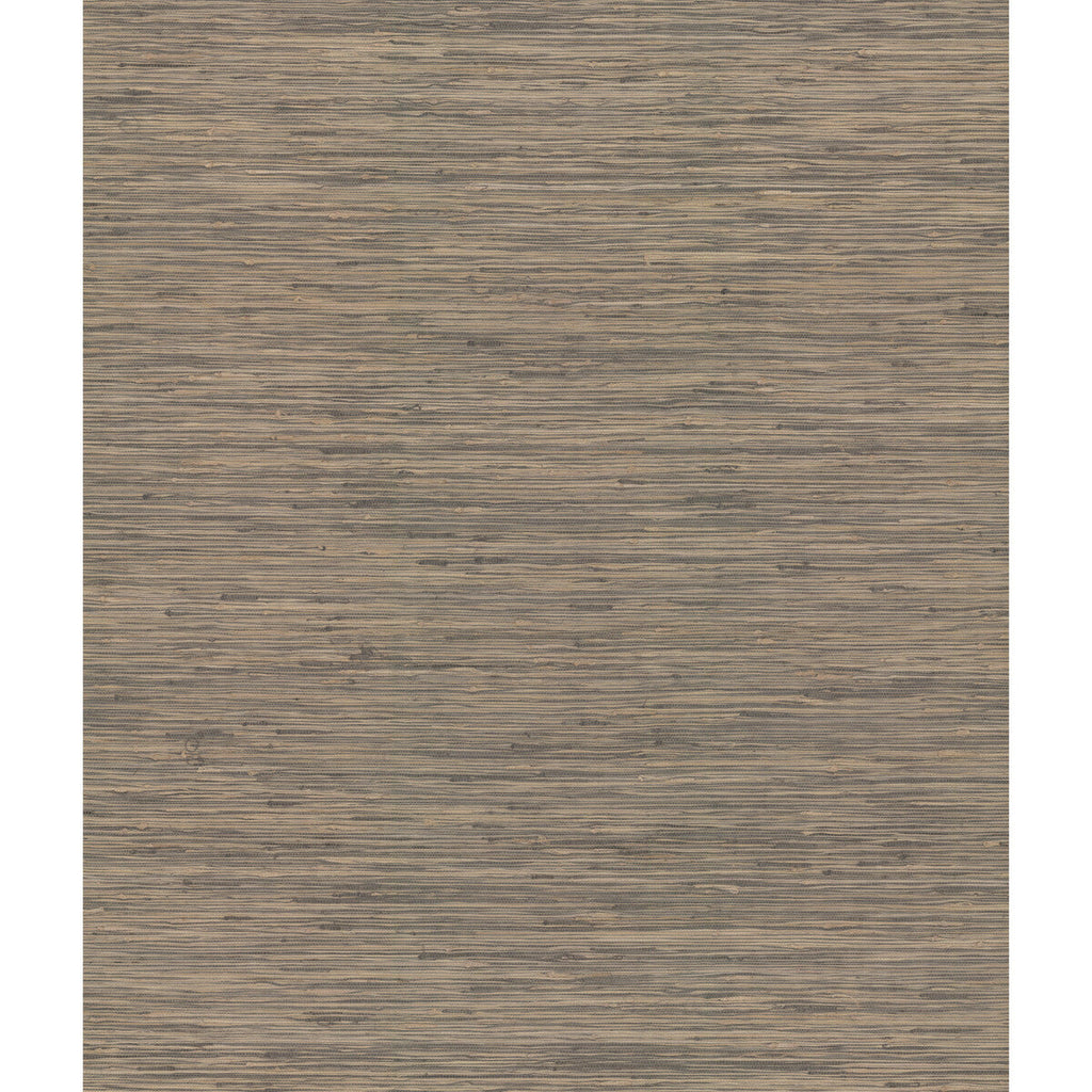 Kravet Design - W3922-6 Grey | Kravet Design | Ronald Redding Traveler | Solid Texture Wallcovering Grasscloth