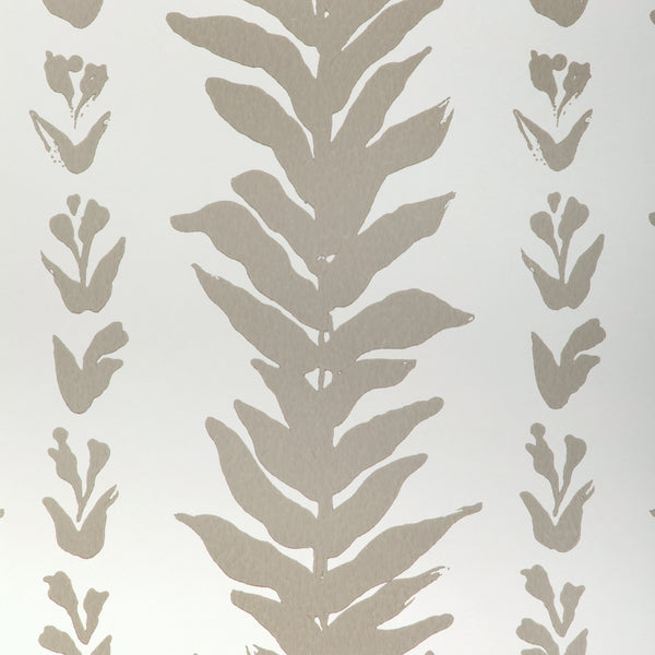 Climbing Leaves Wp - Fawn Taupe | Kravet Couture | Atelier Wallcovering | Botanical & Floral Wallcovering Print