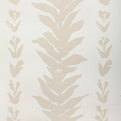 Climbing Leaves Wp - Linen Beige | Kravet Couture | Atelier Wallcovering | Botanical & Floral Wallcovering Print