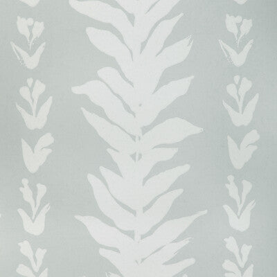 Climbing Leaves Wp - Haze Slate | Kravet Couture | Atelier Wallcovering | Botanical & Floral Wallcovering Print