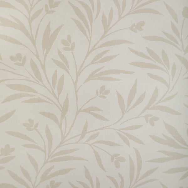 Wispy Vines Wp - Natural Beige | Kravet Couture | Atelier Wallcovering | Botanical & Floral Wallcovering Print