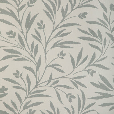Wispy Vines Wp - Jade Green | Kravet Couture | Atelier Wallcovering | Botanical & Floral Wallcovering Print