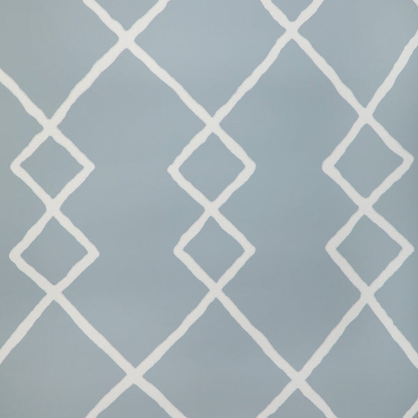 Geo Graphica Wp - Sky Blue | Kravet Couture | Atelier Wallcovering |Global Geometric Wallcovering Print