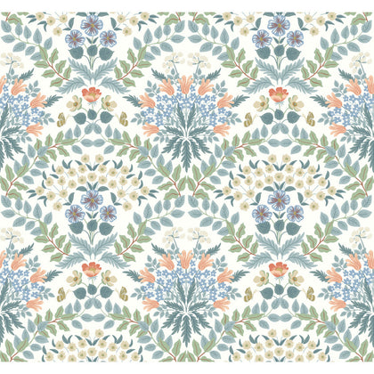 Kravet Design - W3941-1523 Blue Wallcovering | Kravet