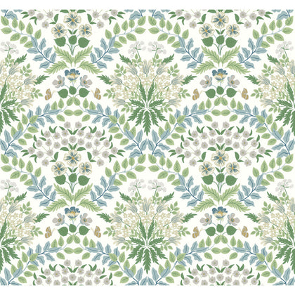 Kravet Design - W3941-153 Green Wallcovering | Kravet