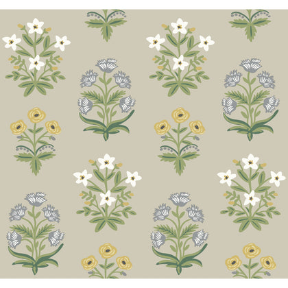 Kravet Design - W3942-1623 Grey Wallcovering | Kravet