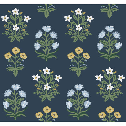 Kravet Design - W3942-34 Blue Wallcovering | Kravet