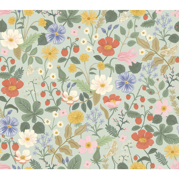 Kravet Design - W3943-194 Green Wallcovering | Kravet