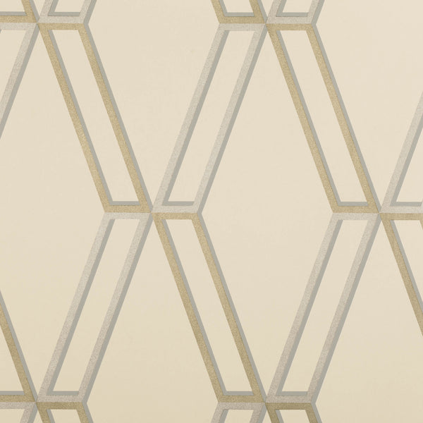 Marquise Wallpaper Travertine | Romo Europe