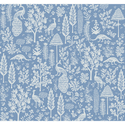 Kravet Design - W3951-51 Light Blue Wallcovering | Kravet