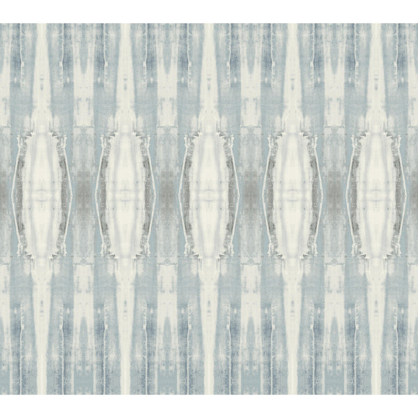 W3958-5 Blue | Kravet Design | Benson-Cobb Signature Wallcovering | Abstract Modern Wallcovering Print