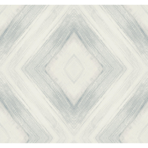 Kravet Design - W3959-15 Blue | Kravet Design | Benson-Cobb Signature Wallcovering |Diamond Geometric Wallcovering Print