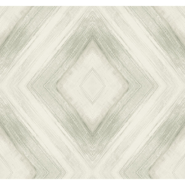 Kravet Design - W3959-3 Green | Kravet Design | Benson-Cobb Signature Wallcovering |Diamond Geometric Wallcovering Print