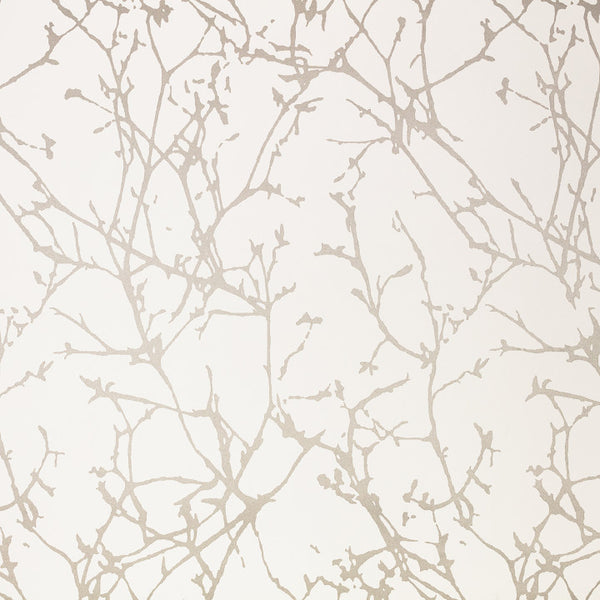 Arbor, Ivory Wallcoverings | Romo