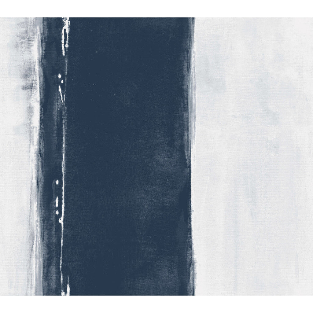 Kravet Design - W3962-50 Blue | Kravet Design | Benson-Cobb Signature Wallcovering | Abstract Stripes Wallcovering Print