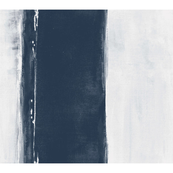 Kravet Design - W3962-50 Blue | Kravet Design | Benson-Cobb Signature Wallcovering | Abstract Stripes Wallcovering Print