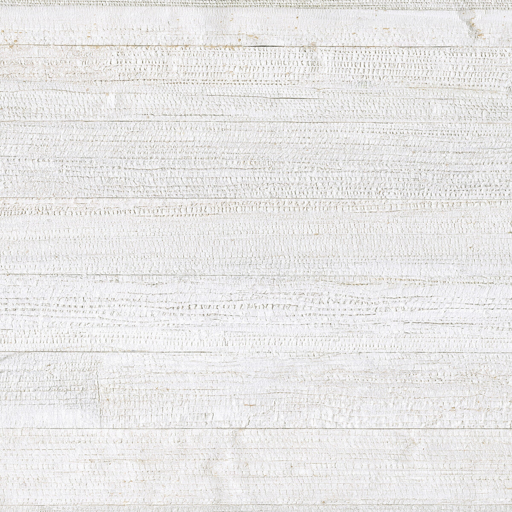 Kravet Design - W3969-11 White | Kravet Design | Elements Ii Naturals | Solid Texture Wallcovering Grasscloth
