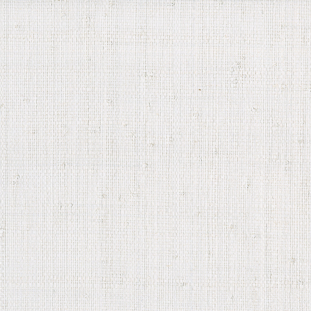 Kravet Design - W3974-101 White | Kravet Design | Elements Ii Naturals | Solid Texture Wallcovering Grasscloth