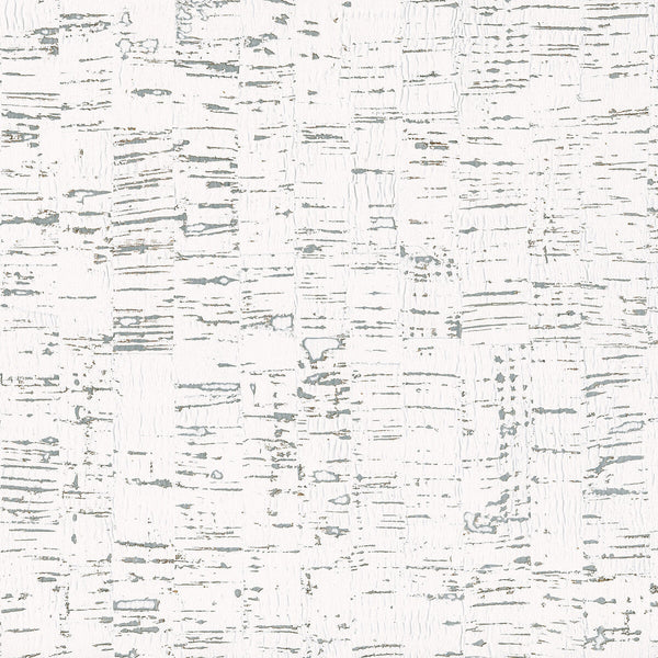 Kravet Design - W3977-101 Silver | Kravet Design | Elements Ii Naturals | Abstract Metallic Wallcovering