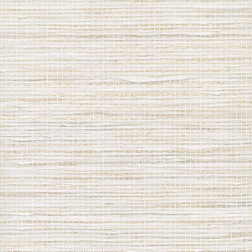 Kravet Design - W3980-1 Ivory | Kravet Design | Elements Ii Naturals | Solid Texture Wallcovering Grasscloth