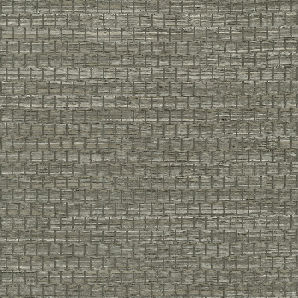 Kravet Design - W3980-21 Grey | Kravet Design | Elements Ii Naturals | Solid Texture Wallcovering Grasscloth