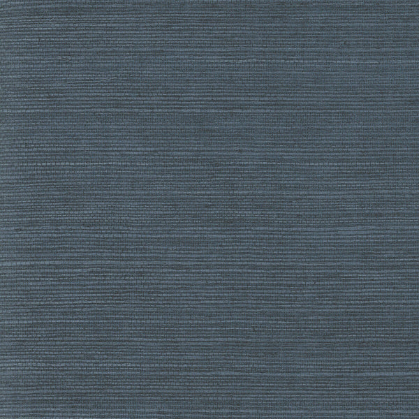 W3996-5 Indigo | Kravet Design | Elements Ii Naturals | Solid Texture Wallcovering Grasscloth