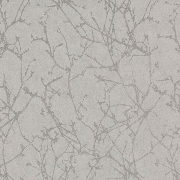 Arbor Beads, Silver Wallcoverings | Romo