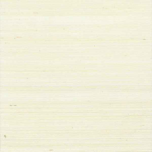 Kravet Design - W4003-101 White | Kravet Design | Elements Ii Naturals | Solid Texture Wallcovering Grasscloth