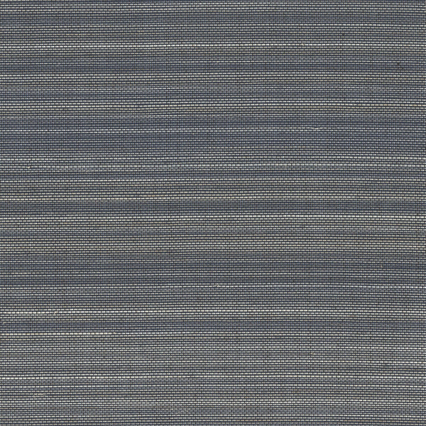 Kravet Design - W4004-50 Dark Blue Natural Wallcovering | Kravet