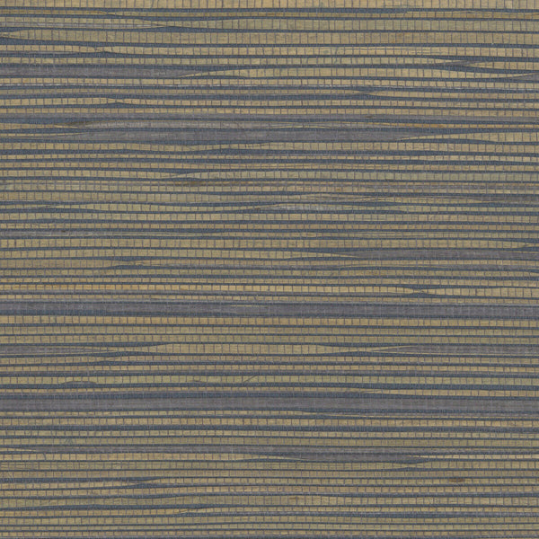 Kravet Design - W4005-516 Dark Blue Natural Wallcovering | Kravet