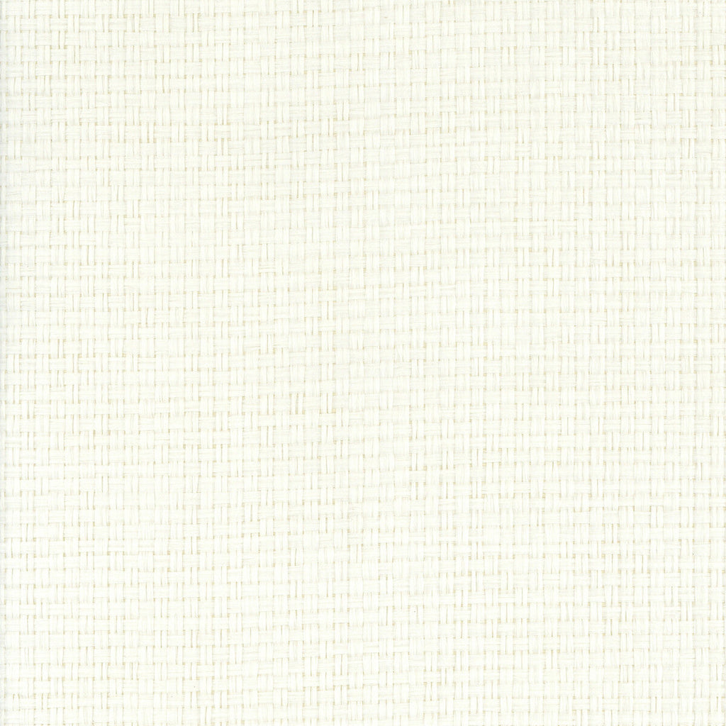 Kravet Design - W4009-101 White | Kravet Design | Elements Ii Naturals | Solid Texture Wallcovering Grasscloth