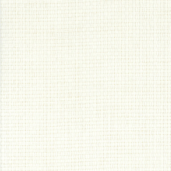 Kravet Design - W4009-101 White | Kravet Design | Elements Ii Naturals | Solid Texture Wallcovering Grasscloth