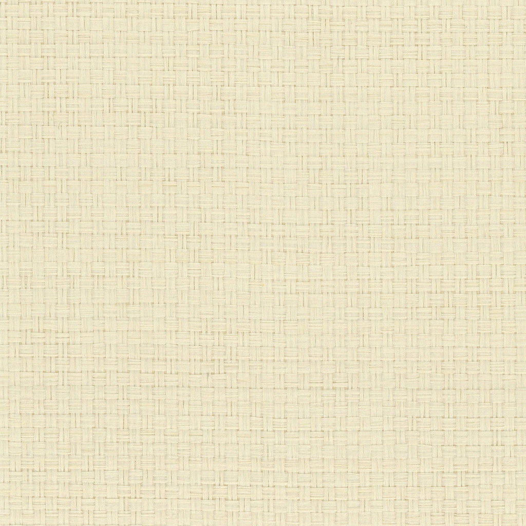 Kravet Design - W4009-1 White | Kravet Design | Elements Ii Naturals | Solid Texture Wallcovering Grasscloth
