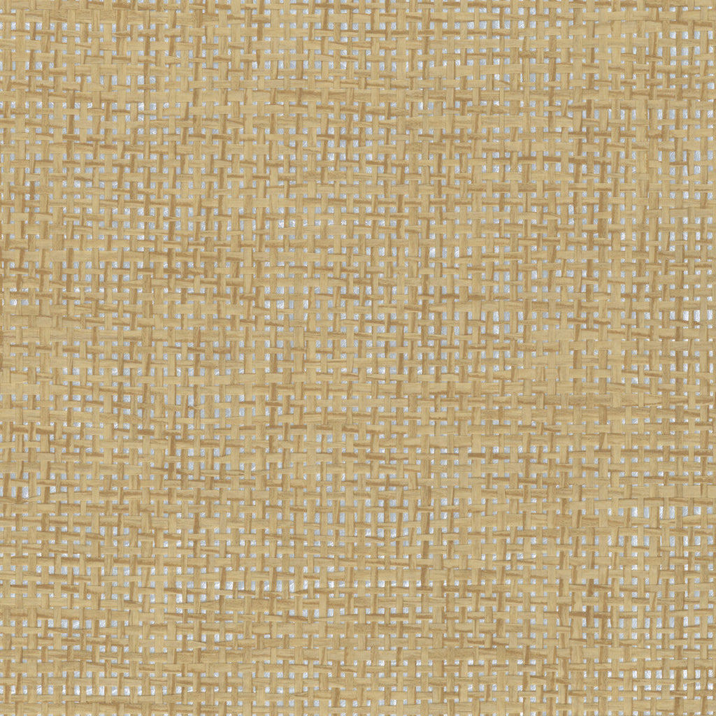 Kravet Design - W4011-4 Beige | Kravet Design | Elements Ii Naturals |Metallic Solid Wallcovering Grasscloth