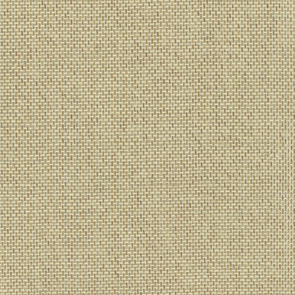 W4017-4 Yellow | Kravet Design | Elements Ii Naturals |Metallic Solid Wallcovering Grasscloth